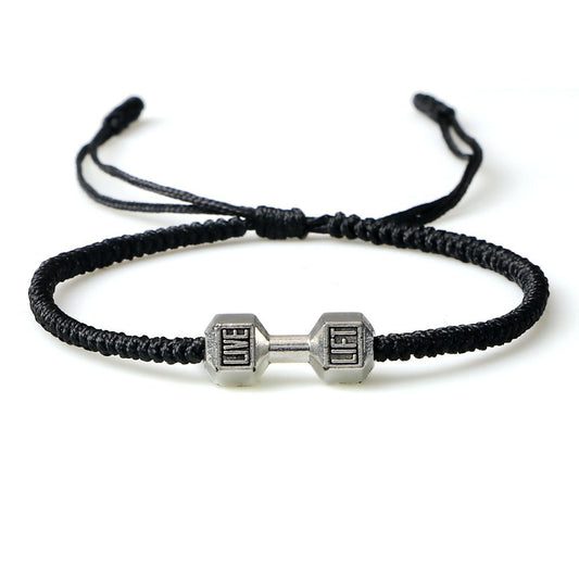 dumbbell bracelet