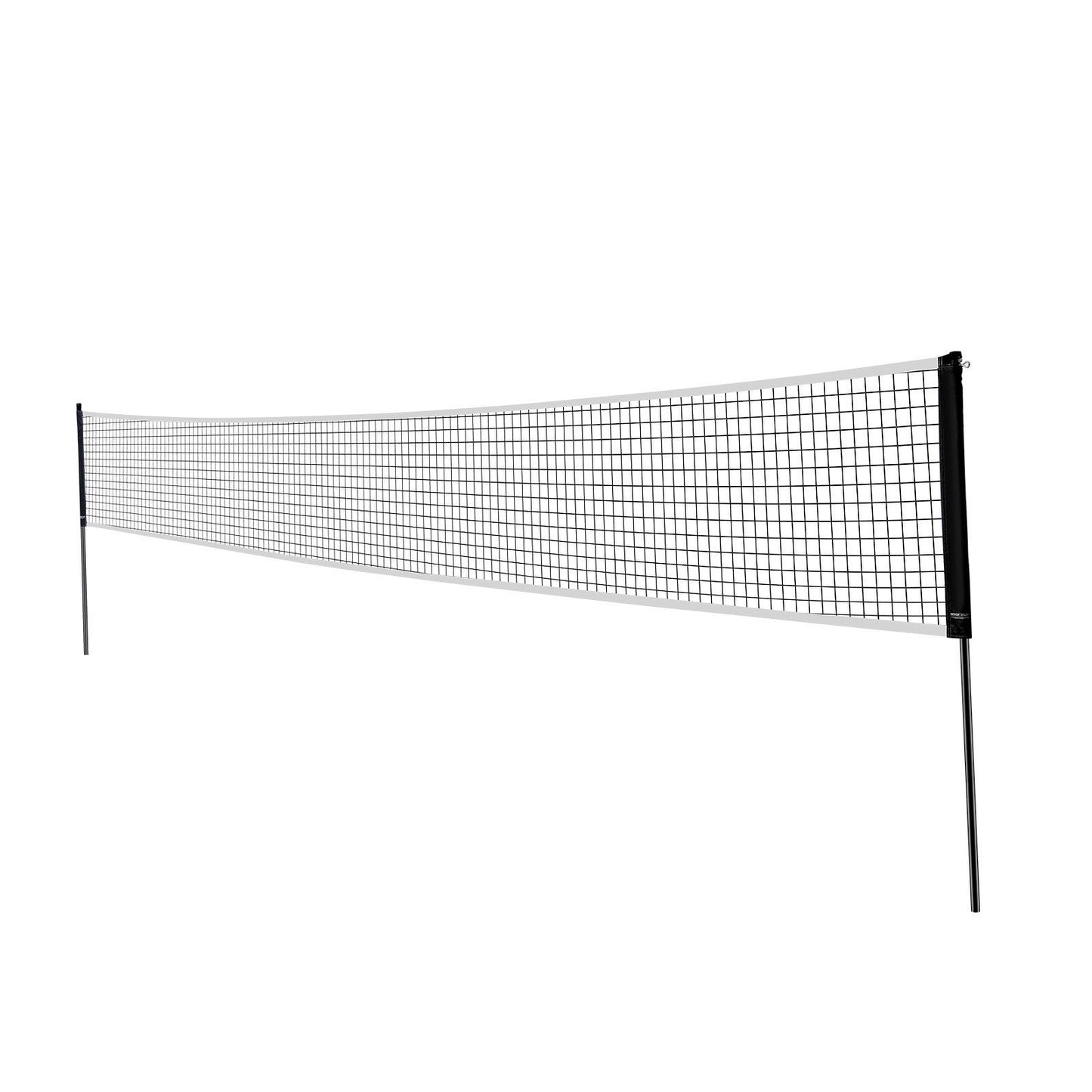 Badminton Net Set, Outdoor Backyard Beach Park Badminton Net, Portable Badminton Equipment Set, Adults Kids Badminton Net with Poles, Carrying Bag, 4 Iron Rackets, and 3 Nylon Shuttlecocks