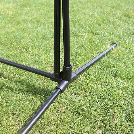 Portable Large Volleyball Net Badminton Net with Carrying Bag Stand/Frame 17FT