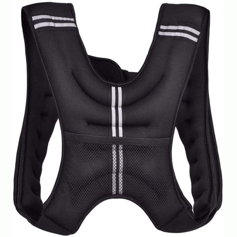 10 lbs. Weighted Body Vest for Men & Women Weight Vests for Training Running Fitness Workout Crossfit Walking Exercise Weights