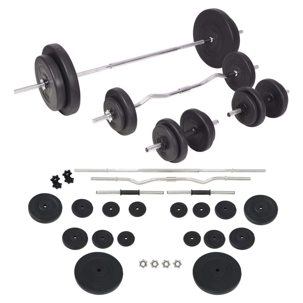 barbell and dubbell set