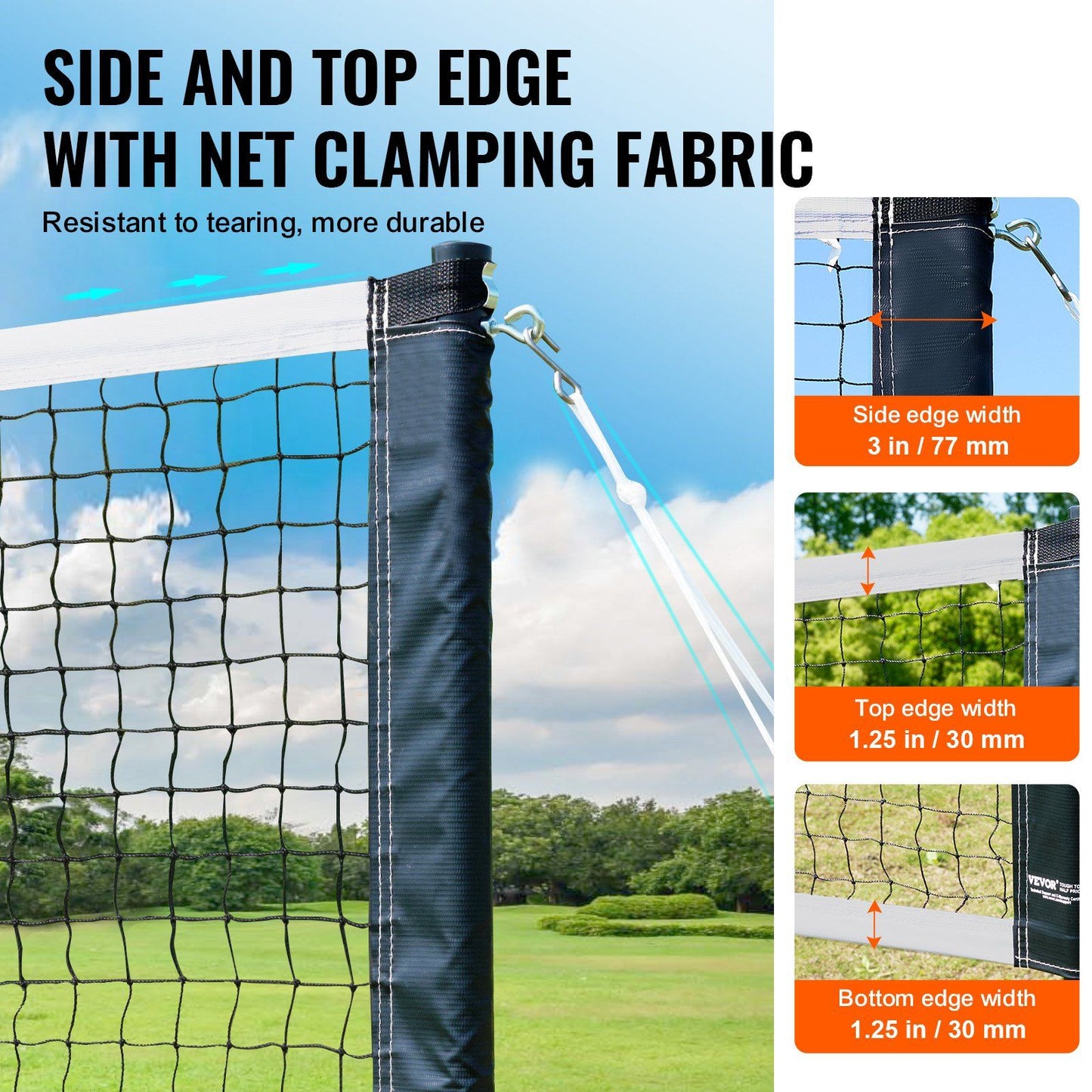 Badminton Net Set, Outdoor Backyard Beach Park Badminton Net, Portable Badminton Equipment Set, Adults Kids Badminton Net with Poles, Carrying Bag, 4 Iron Rackets, and 3 Nylon Shuttlecocks