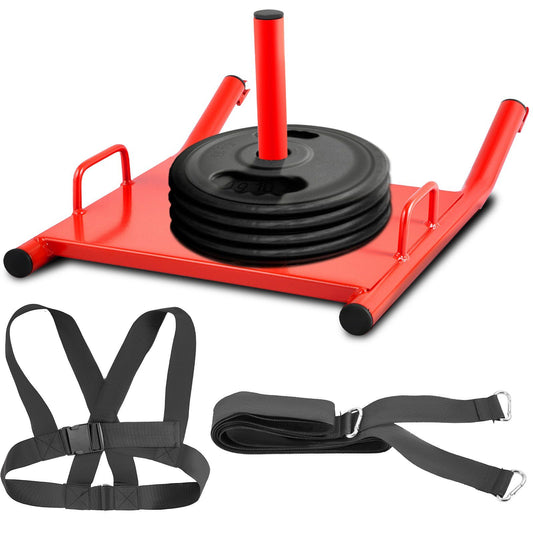 workout sled weight sled wheel with weight sled for grass